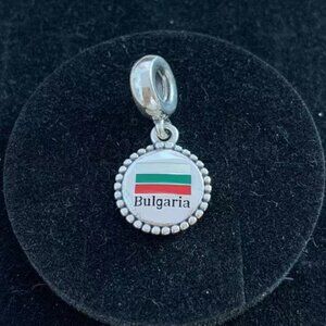 Pandora Bulgaria Flag Exclusive Charm Pendant